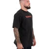 Scramble Furinkazan T Shirt Black 3 Man wearing the Scramble Furinkazan T-Shirt in a casual setting