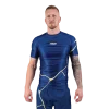 A Scramble Kintsugi Rashguard in action during a training session