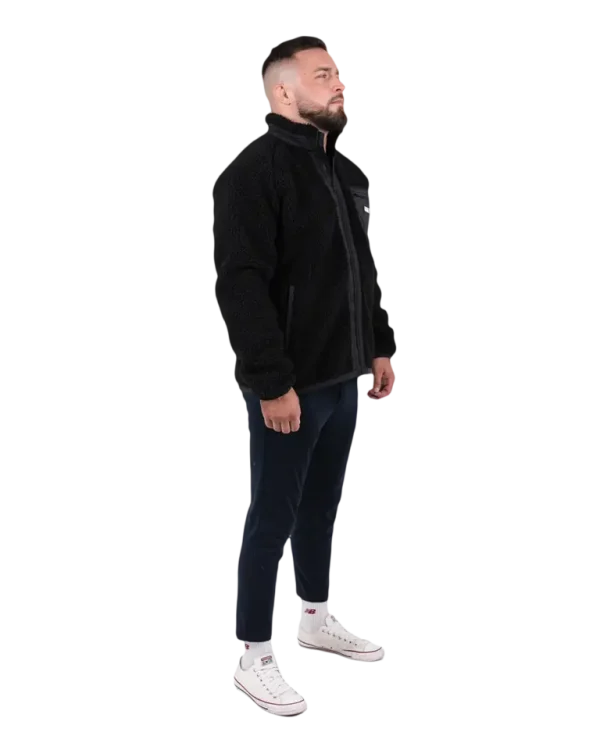 Scramble Mushin Fleece Black 5 A vibrant and warm Scramble Mushin Fleece jacket.