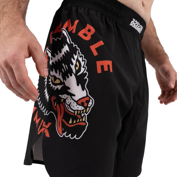 Scramble Okami Shorts displayed on a white background.