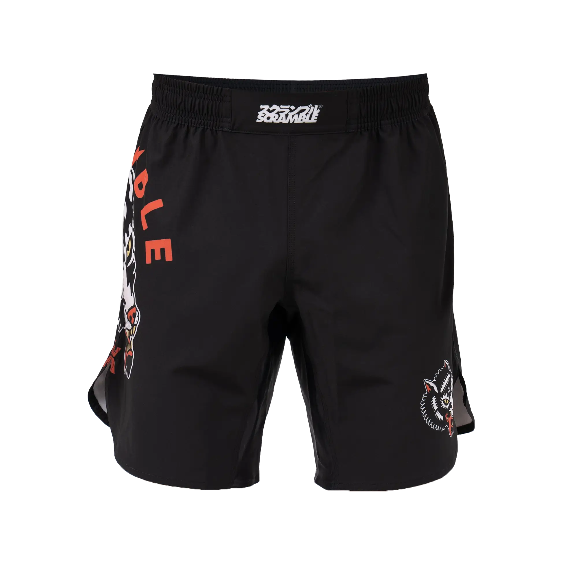 Colorful Okami Scramble fight shorts