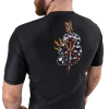 A Scramble or Dead Rashguard in action