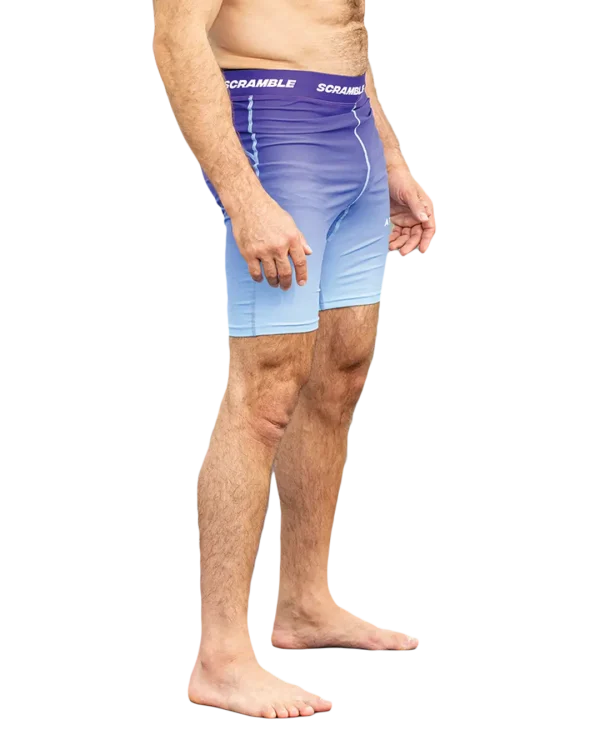 Scramble Senshu 25 Vale Tudo Shorts Blue 2 Black Scramble Senshu ’25 Vale Tudo Shorts