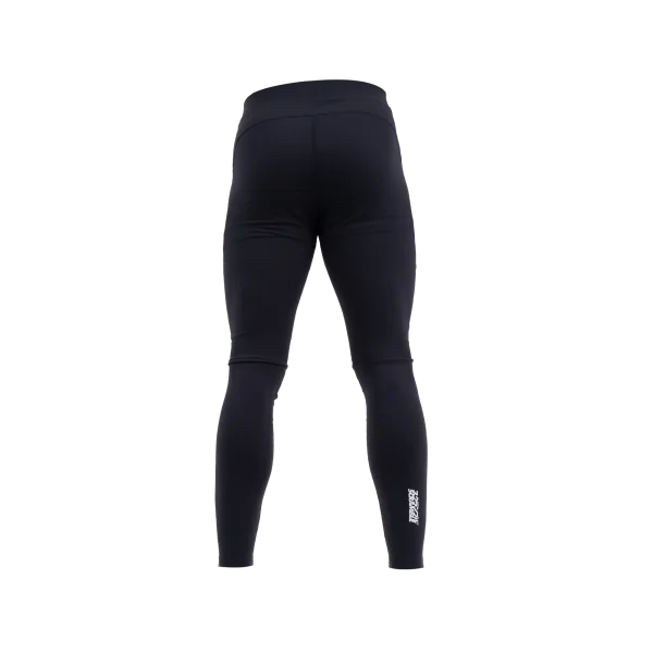 Scramble Shinobi Compression Tights Black 1 Close-up image of Scramble Shinobi Compression Tights for sports training.