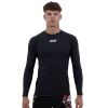 Scramble Shinobi Compression Top Long Sleeve Black 2 Scramble Shinobi Compression Top Long Sleeve in action