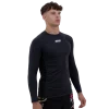 Scramble Shinobi Compression Top Long Sleeve Black 4 Man wearing a Scramble Shinobi Compression Top Long Sleeve