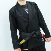 Scramble Standard Issue BJJ Gi in white with blue brand logo