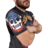 Closeup shot of Scramble Viking Rashguard