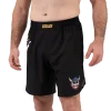 Man wearing Scramble Viking Shorts