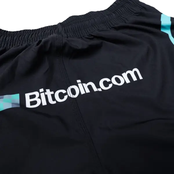 Scramble X Bitcoin Com Shorts Black 4 Colorful Scramble x Bitcoin.com Shorts