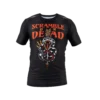 Scramble or Dead Rashguard displayed on a white background