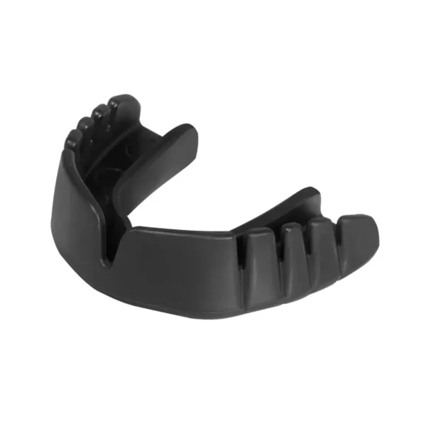 Close-up view of the Opro Snap-Fit Mouthguard in vibrant colors.