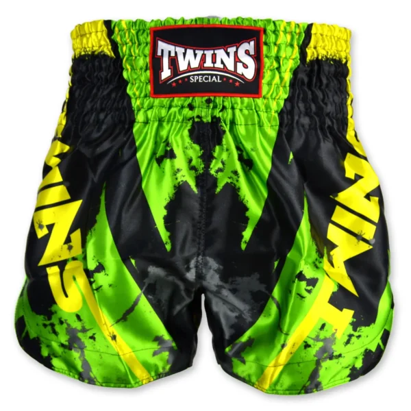 Twins Special Candy Muay Thai Shorts TBS61-CA. Two Twins Special Candy Muay Thai Shorts TBS61-CA on a neutral background.