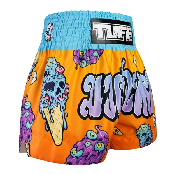 A pair of TUFF Muay Thai Shorts Eye-Scream MS681