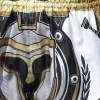 Tuff Muay Thai Shorts Golden Gladiator Ms634 White Gold 4 TUFF Muay Thai Shorts Golden Gladiator MS634