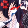 TUFF Muay Thai Shorts with Japanese Drawing Crane design