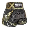 Tuff Muay Thai Shorts King Of Naga Ms631 Black Gold 2 TUFF Muay Thai Shorts King of Naga MS631