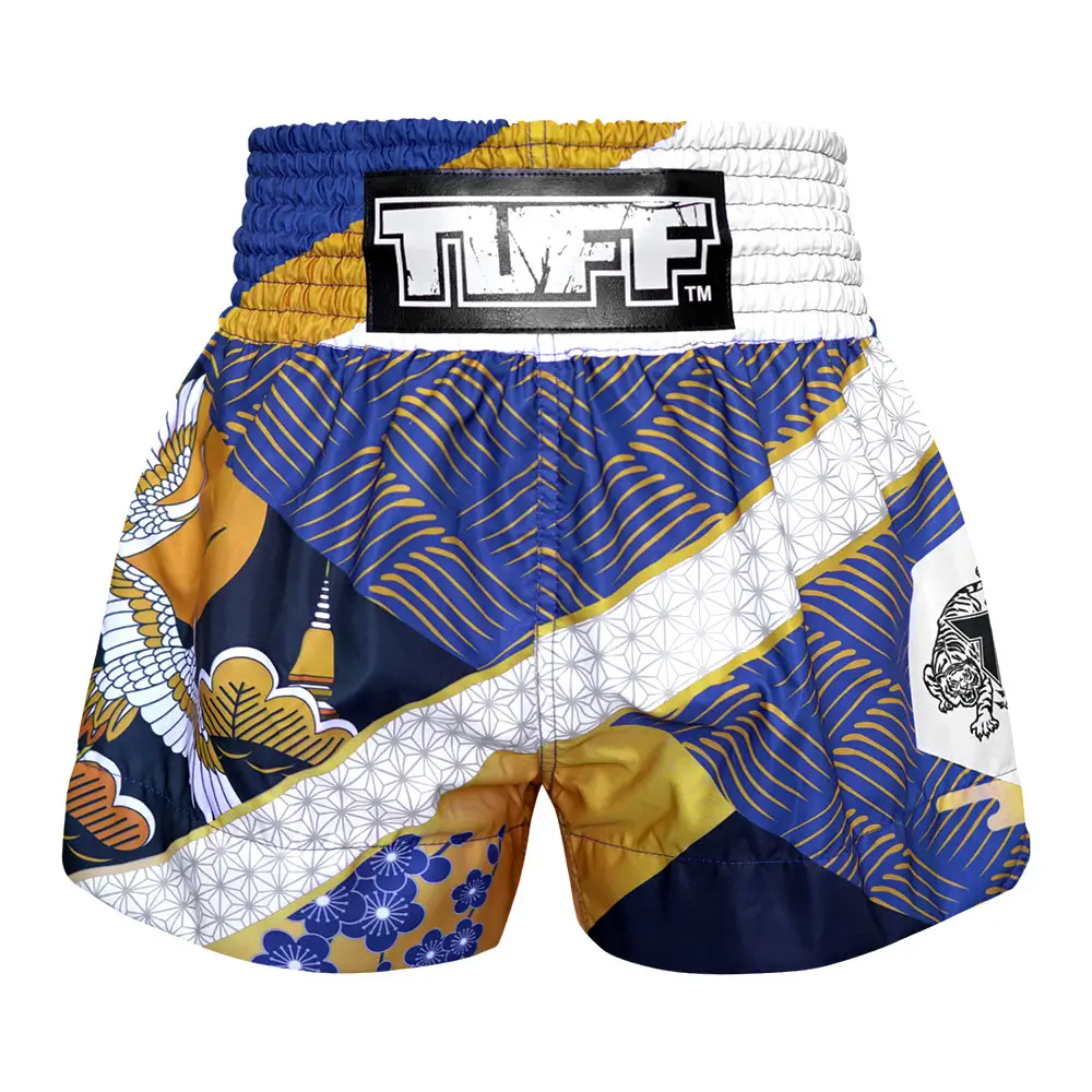TUFF Muay Thai Shorts Majestic Crane MS651