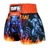 TUFF Muay Thai Shorts Midnight Werewolf MS683