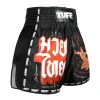 TUFF Muay Thai Shorts New Retro Style Hanuman Flying Raising The Flag MSC102