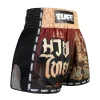 TUFF Muay Thai Shorts New Retro Style Yant Narai Turning the Land MSC101