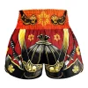 TUFF Muay Thai Shorts Samurai Skull MS658