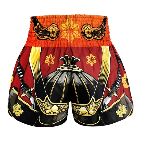 TUFF Muay Thai Shorts Samurai Skull MS658
