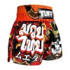 TUFF Muay Thai Shorts with Samurai Skull Artwork
