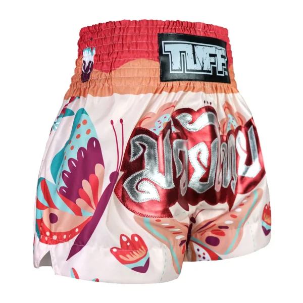 TUFF Muay Thai Shorts in Candy Wings design