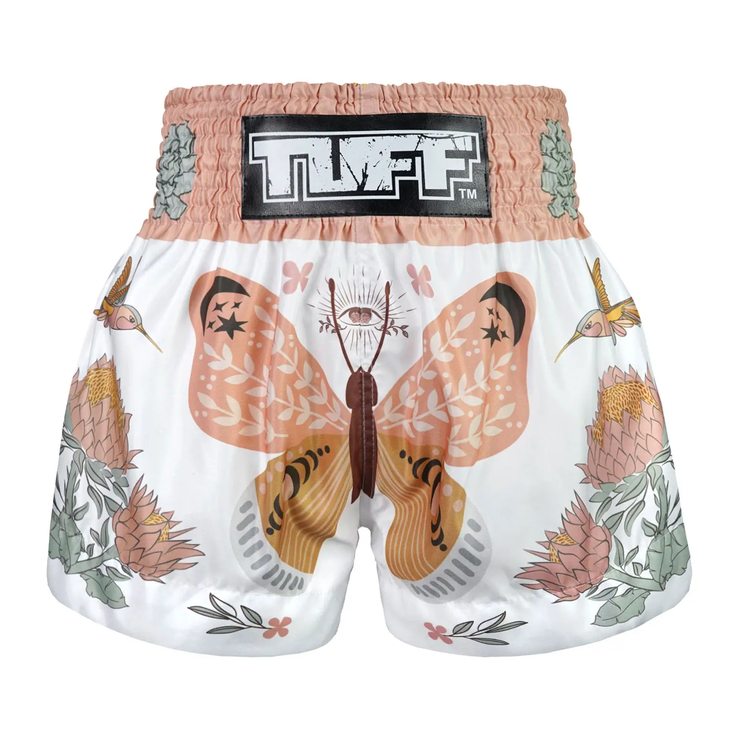 TUFF Muay Thai Shorts The Origin of Hope MS678 in action