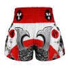 TUFF Muay Thai Shorts The Samurai of Siam MS659 - Black and Gold Design