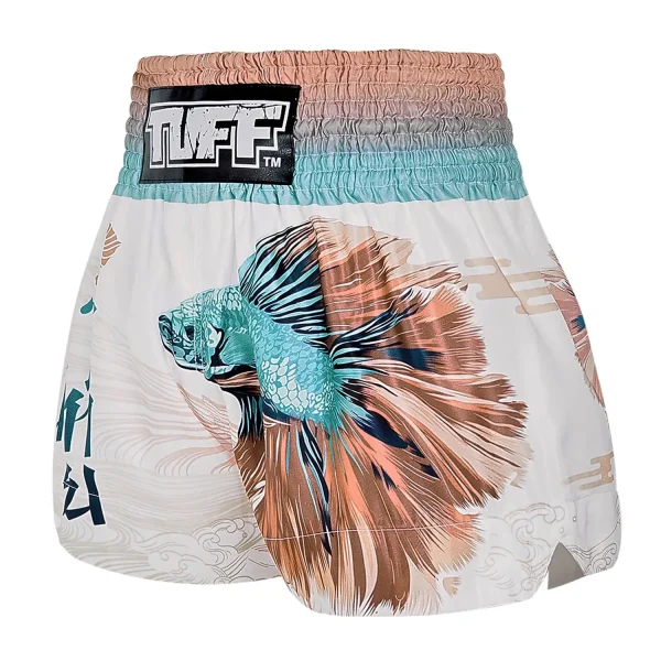 TUFF Muay Thai Shorts The Super Delta MS671 in action