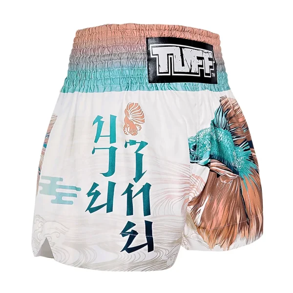 TUFF Muay Thai Shorts in Super Delta MS671 design