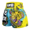 Muay Thai shorts with tiger and python design by TUFF.