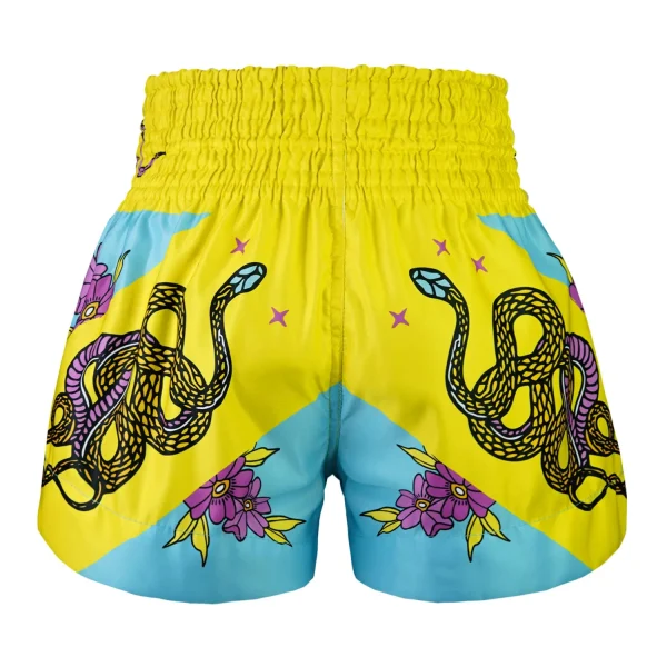 TUFF Muay Thai Shorts with Tiger and Python design MS685