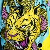 TUFF Muay Thai shorts in Tiger and Python MS685 design