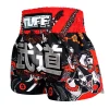 TUFF Muay Thai Shorts Tora Samurai MS660 with unique Samurai designs