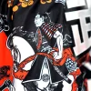 TUFF Muay Thai shorts designed with Tora Samurai graphics