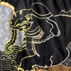 Male model wearing TUFF Muay Thai Shorts Waree Kunchorn MS654