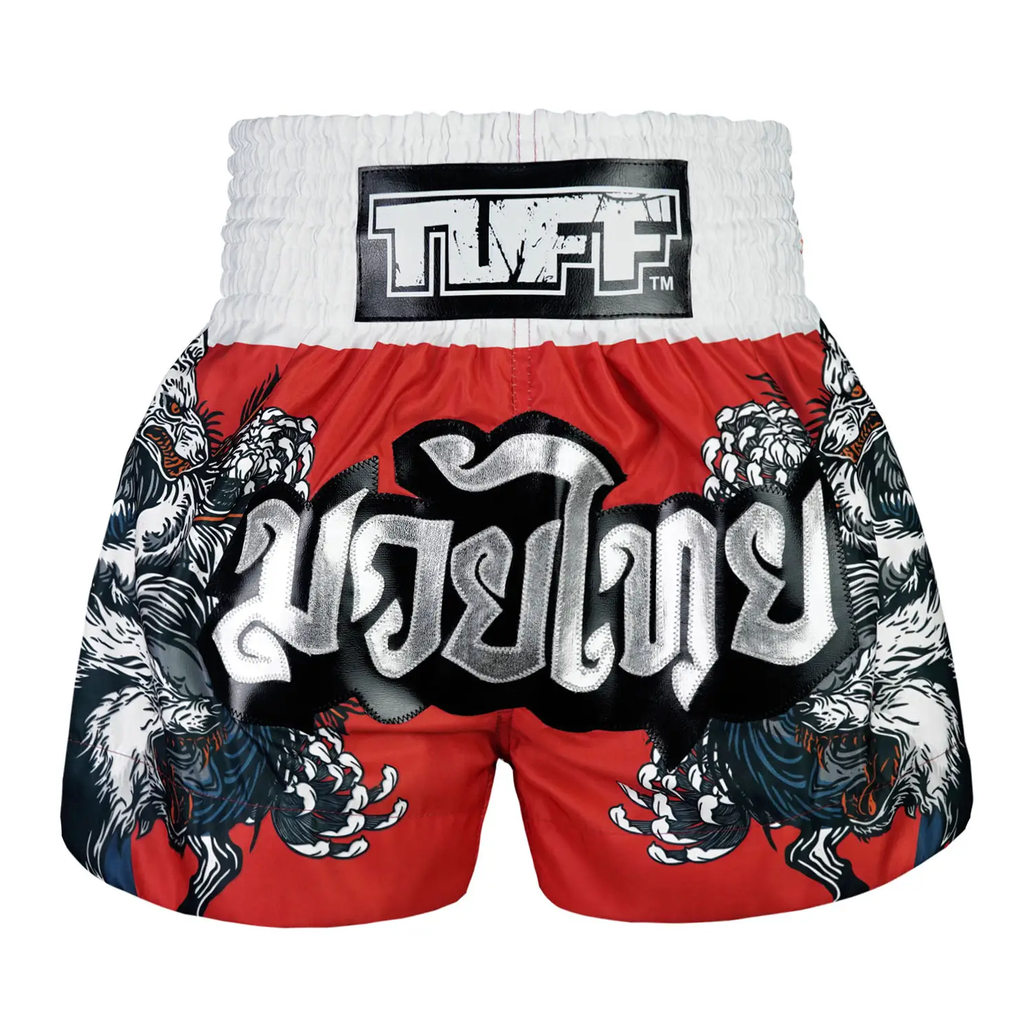 TUFF Wolfpack Muay Thai Shorts MS684 TUFF Muay Thai Shorts Wolfpack MS684