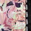 Tuff Retro Muay Thai Shorts Birds With Roses Msc123 Pink 4 Man wearing TUFF Retro Muay Thai Shorts with bird and rose design