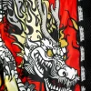 Tuff Retro Muay Thai Shorts Chinese Dragon Msc116 Red 4 Pair of TUFF Retro Muay Thai Shorts featuring Chinese Dragon design