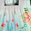 Tuff Retro Muay Thai Shorts Kibo No Hana Flower Of Hope Rms115 White 4 TUFF Retro Muay Thai Shorts Kibo no Hana Flower of Hope RMS115