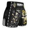 TUFF retro Muay Thai shorts Singha Yantra with war flag MSC117.