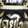Man wearing TUFF Retro Muay Thai Shorts The King Of Naga MSC107