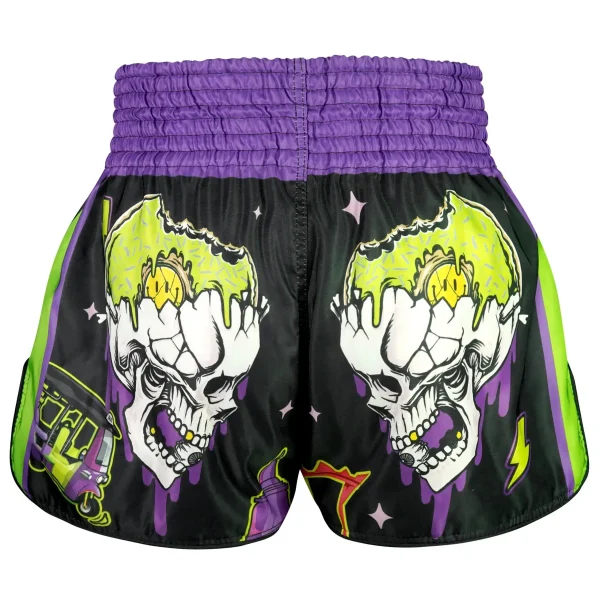 TUFF Retro Muay Thai Shorts in The TKO Night design