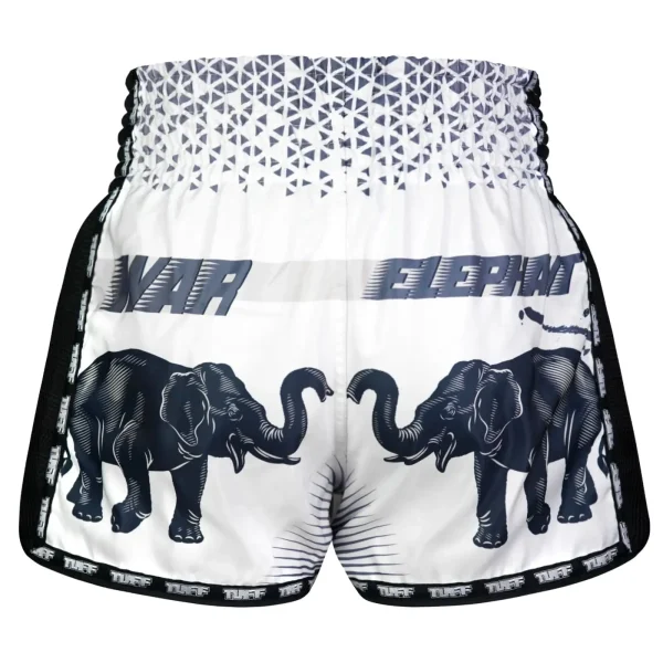 TUFF Retro Muay Thai Shorts War Elephant MSC112
