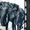 Man modeling the TUFF Retro Muay Thai Shorts War Elephant MSC112