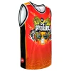 Tuff Vest Tank Top Chinese Dragon And Tiger Tt104 Red 3 TUFF Vest Tank Top featuring Chinese Dragon and Tiger design
