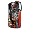 Tuff Vest Tank Top Dragon And Tiger Tt105 Black 1 TUFF Vest Tank Top Dragon and Tiger TT105 - Black in Black — side profile